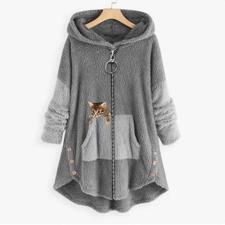 Vanda | Warme und weiche Jacke, kuschelig wie ein Teddybär