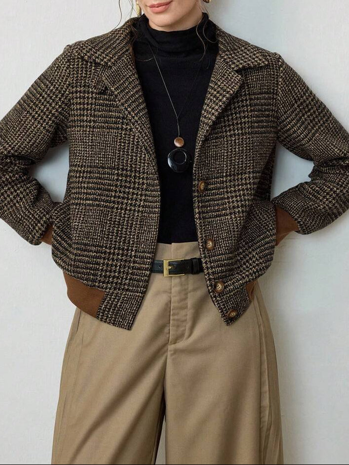 Blythe | Kurze Tweedjacke
