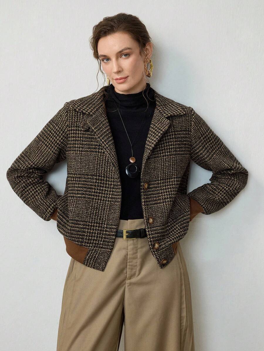 Blythe | Kurze Tweedjacke