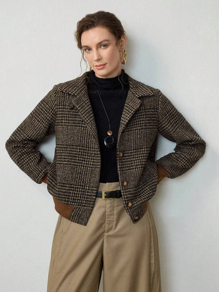 Blythe | Kurze Tweedjacke