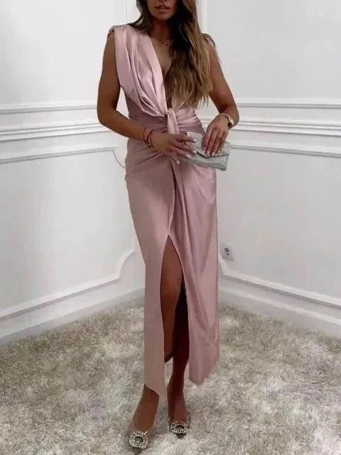 Cordelia | Elegantes Kleid mit Drapierung
