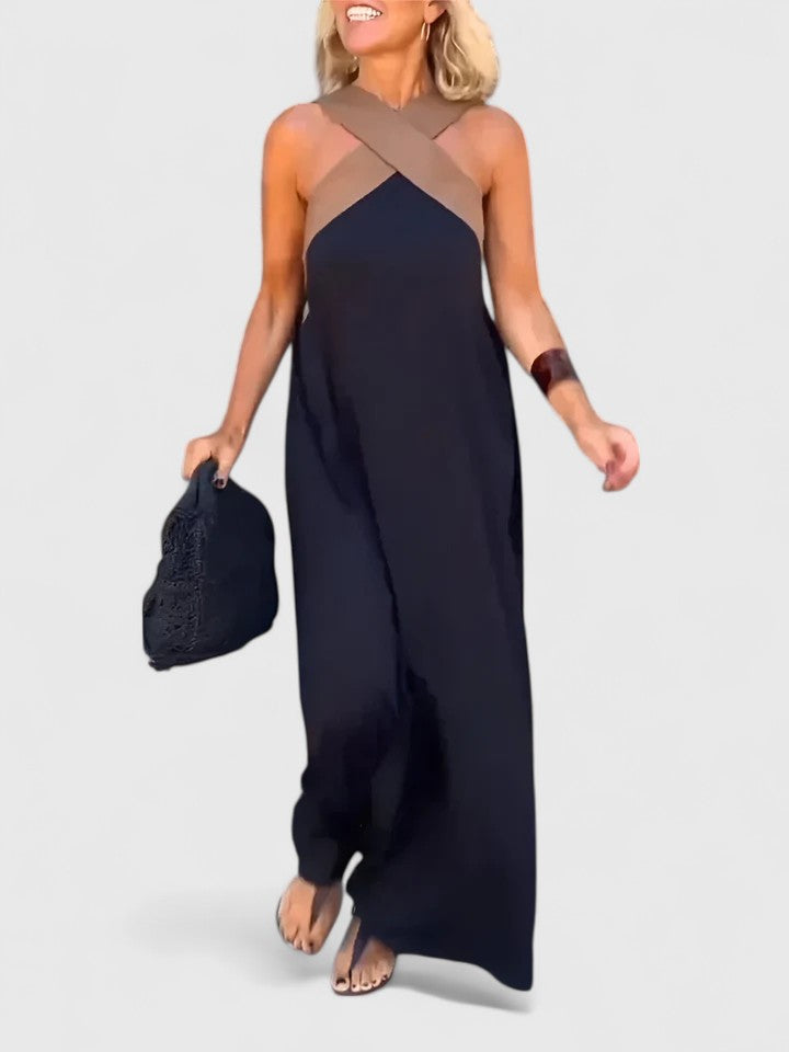 Francesca | Kleid mit Wickeldetail am Rücken