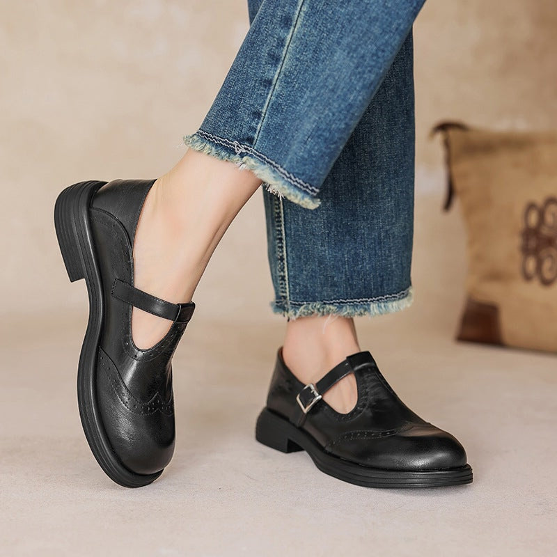 VELDA | ELEGANTE SPANGENSCHUHE AUS LEDER