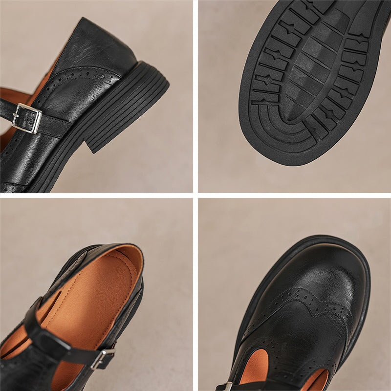 VELDA | ELEGANTE SPANGENSCHUHE AUS LEDER