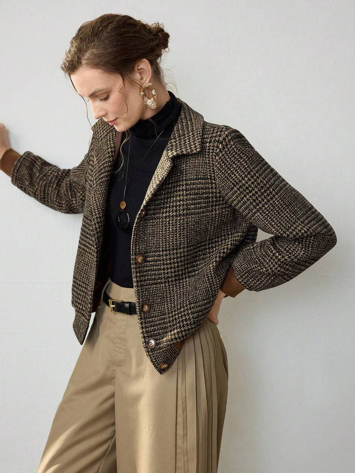 Blythe | Kurze Tweedjacke
