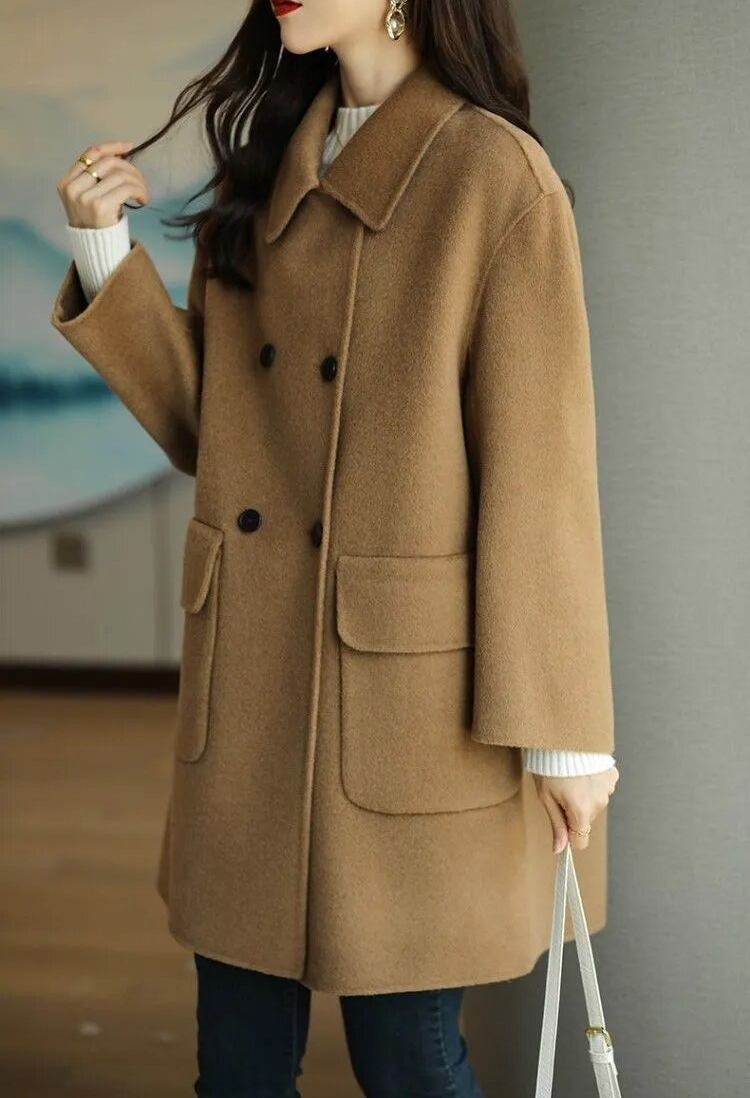 Elisa – Wollwintermantel für Damen